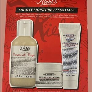 Kiehl's Mighty Moisture Essentials Set - Red Packaging
